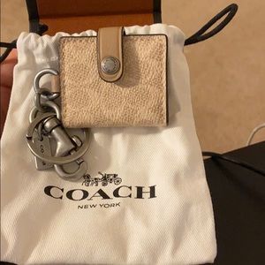 Coach photo key / purse chain